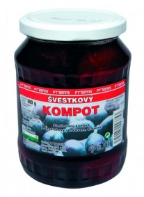 Kompot švestky celé 720ml
