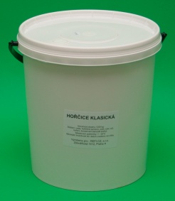 Hořčice plnotučná 10 kg
