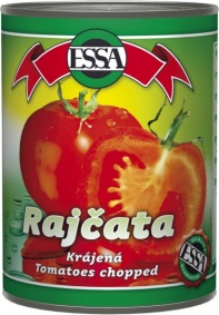 Rajčata krájená loupaná 2,5kg