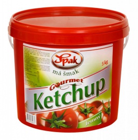 Kečup jemný 5 kg GOURMET