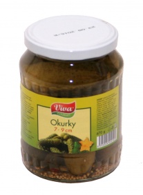 Okurky sterilované 0,33