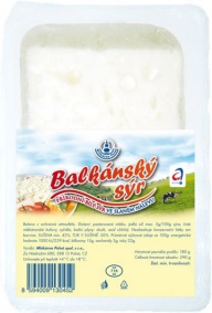 Sýr balkánský 180g porce