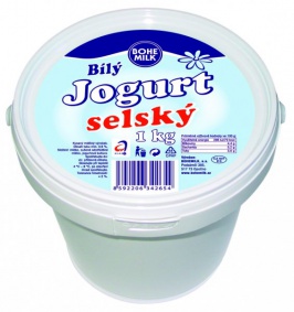 Jogurt bílý selský 3,5% 5 kg