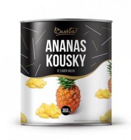 Kompot ananas kousky 3,035 kg