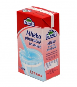 Mléko plnotučné trv. na cappuccino  1l