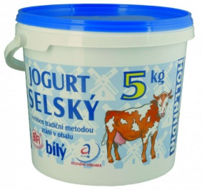 Jogurt bílý 10 kg pytel