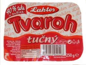 Tvaroh vanička tučný 40% 250g