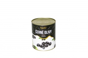 Olivy černé celé bez pecky 1450g