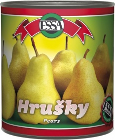 Kompot hrušky půlené 820g